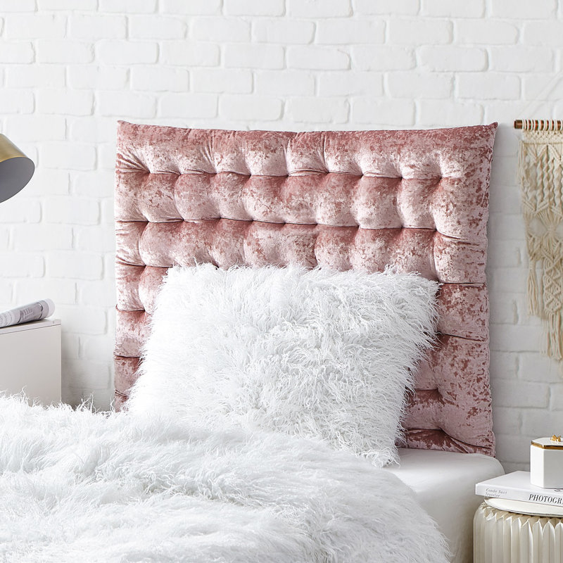 House of Hampton Padillo Extra Long Twin Upholstered Panel Headboard